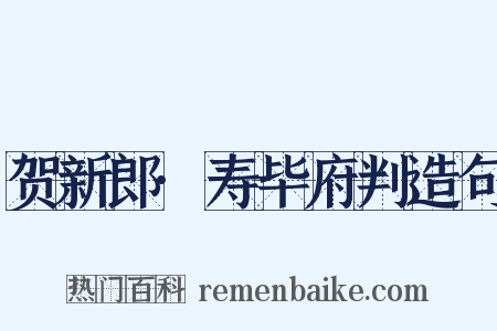 贺新郎·寿毕府判造句是什么意思的图片